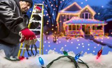 consider professional christmas light installation