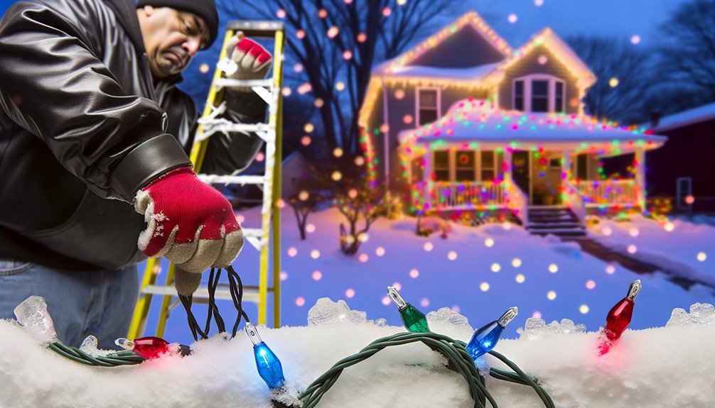 consider professional christmas light installation