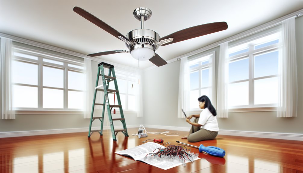 diy ceiling fan installation guide