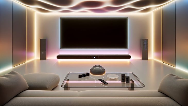 smart home entertainment setup